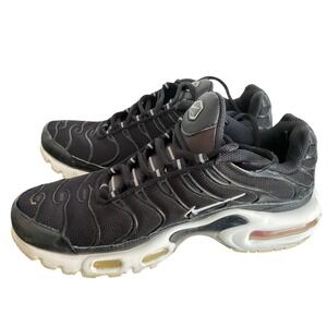 Nike Air Max Plus Black White Womens Size 7 Sneakers‎ Tuned Air Tn 606312-011